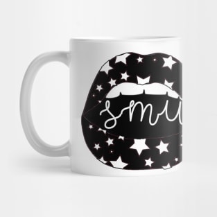 SMU Lips BW Mug